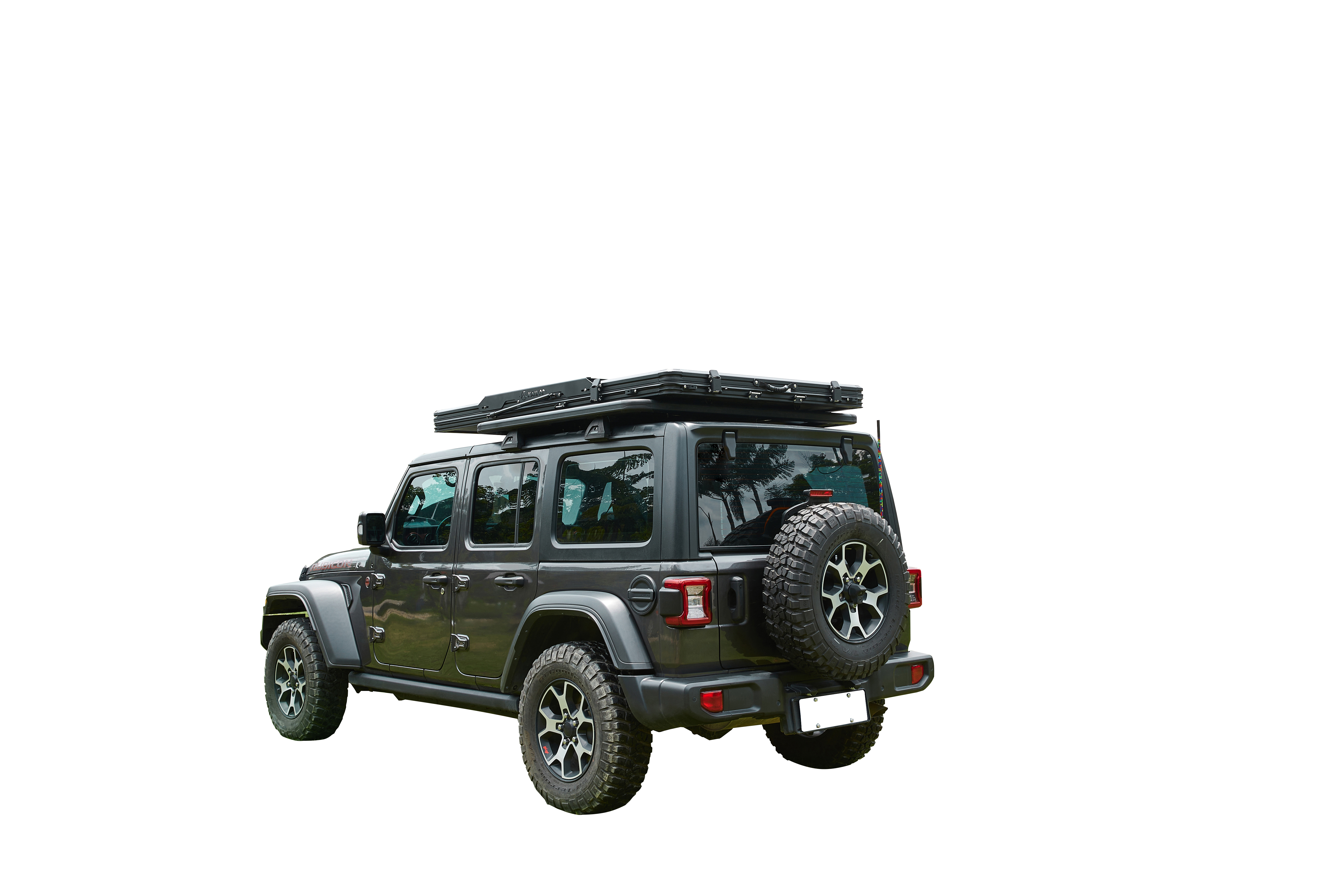 KAILOP KP19PRO Rear Opening Aluminum Hard Shell Roof Tent
