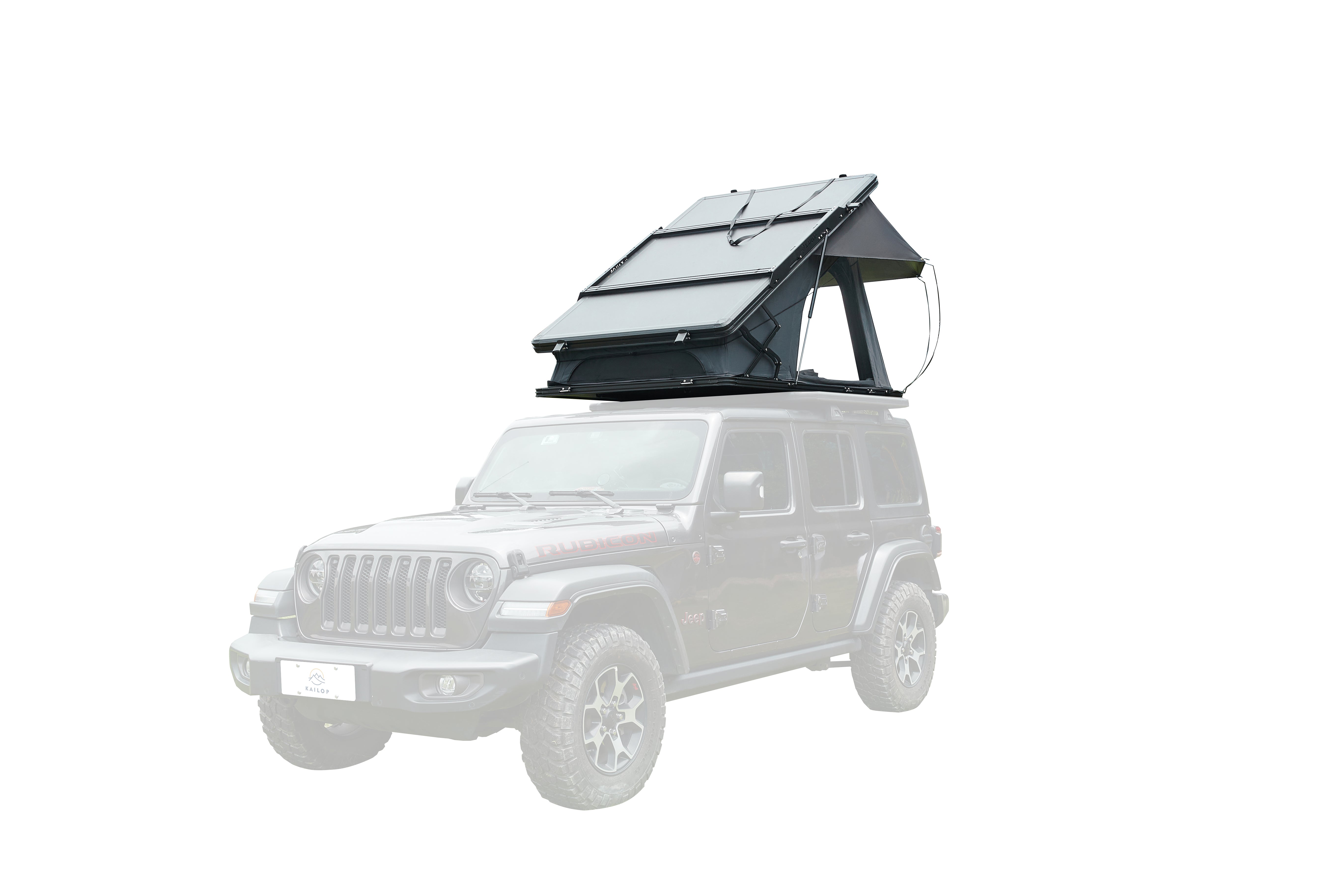 KAILOP KP19PRO Rear Opening Aluminum Hard Shell Roof Tent