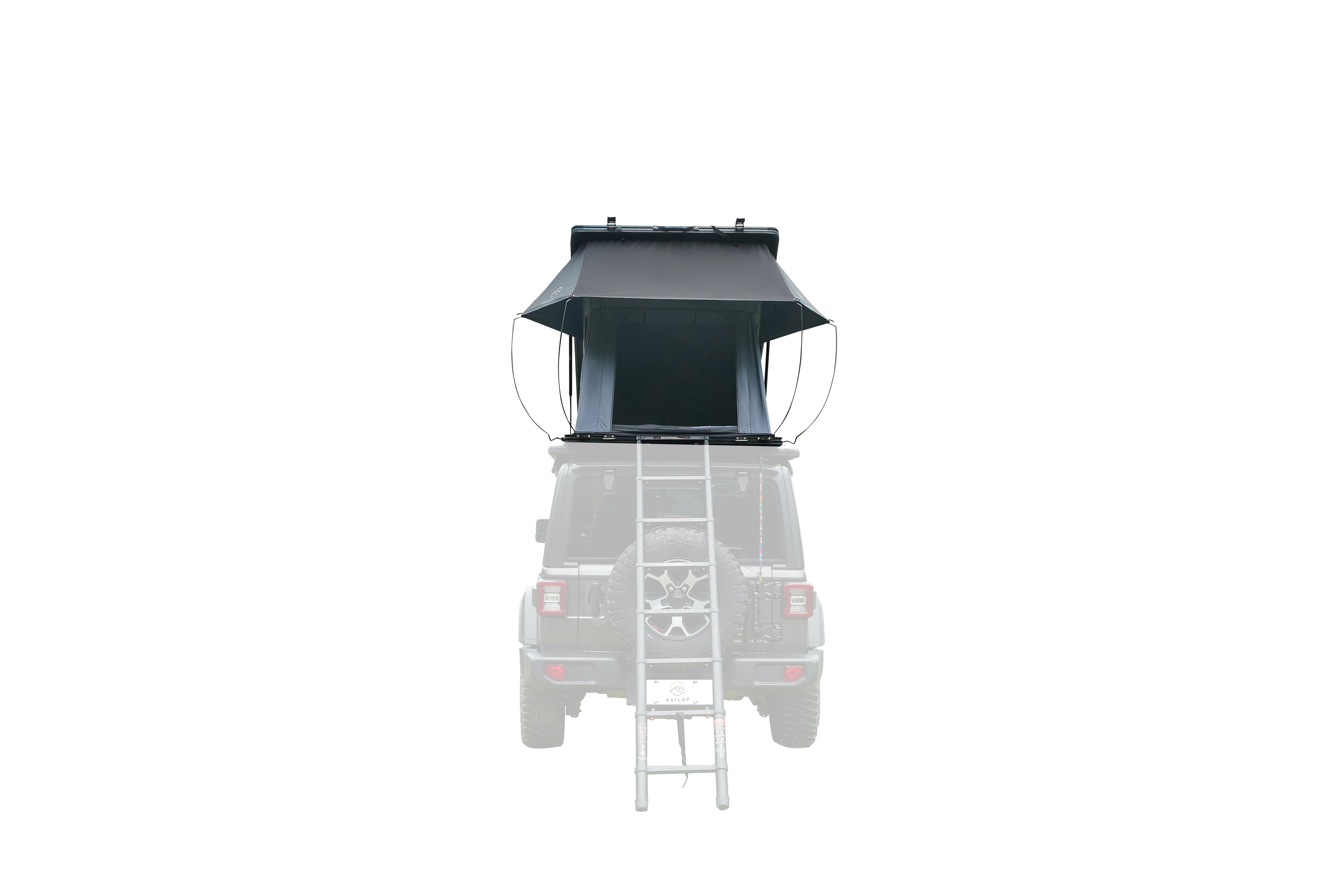 KAILOP KP19PRO Rear Opening Aluminum Hard Shell Roof Tent