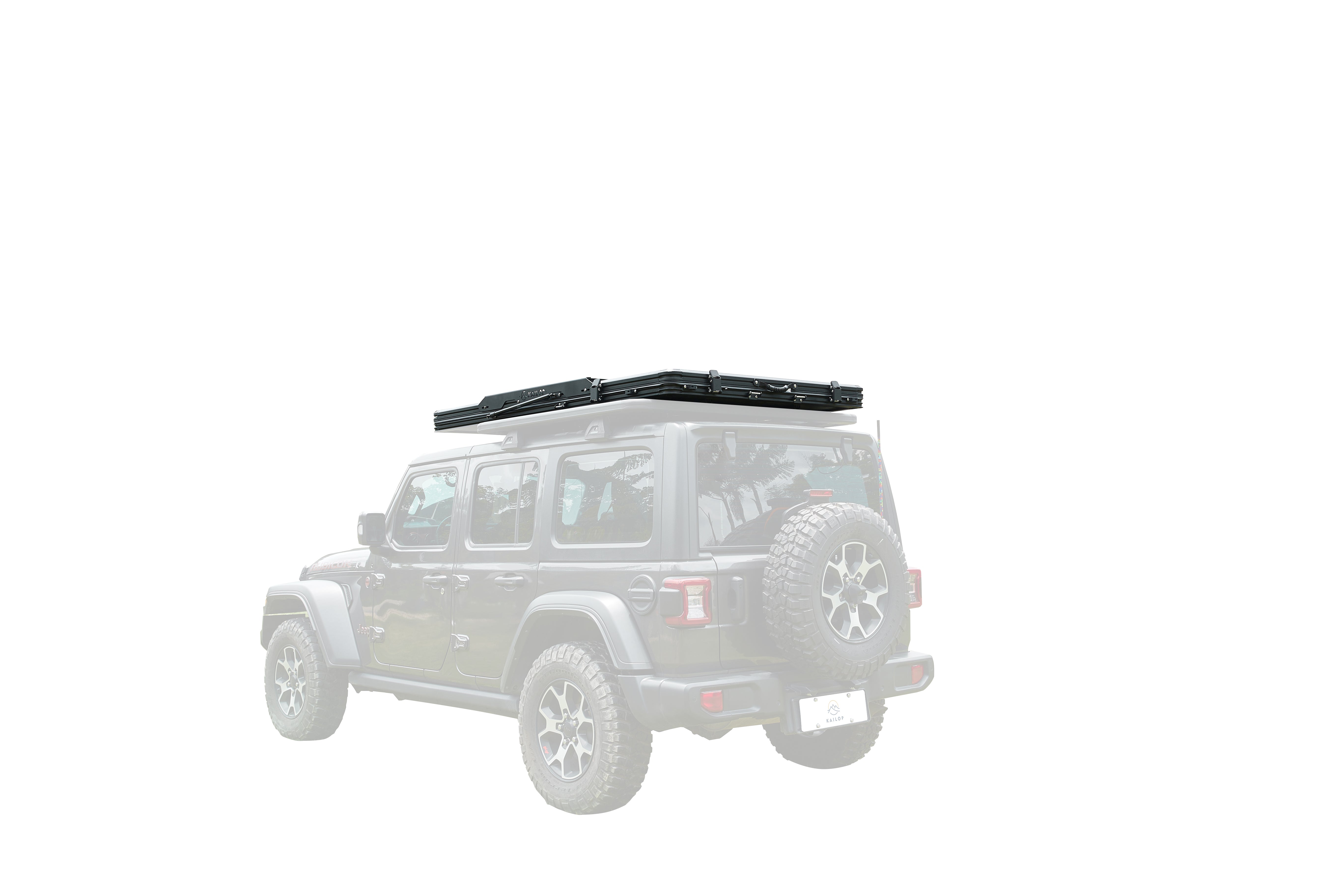 KAILOP KP19PRO Rear Opening Aluminum Hard Shell Roof Tent