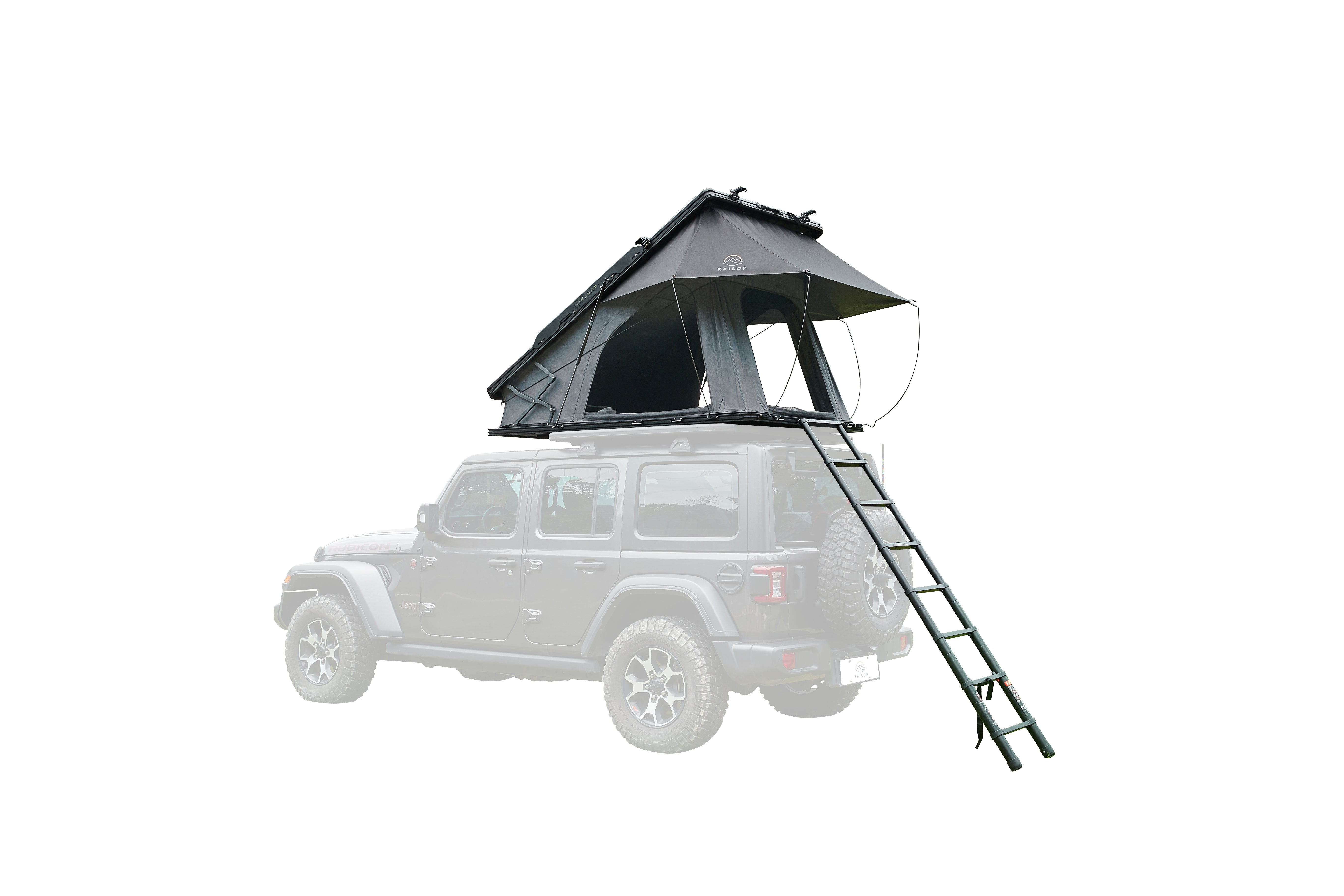 KAILOP KP19PRO Rear Opening Aluminum Hard Shell Roof Tent