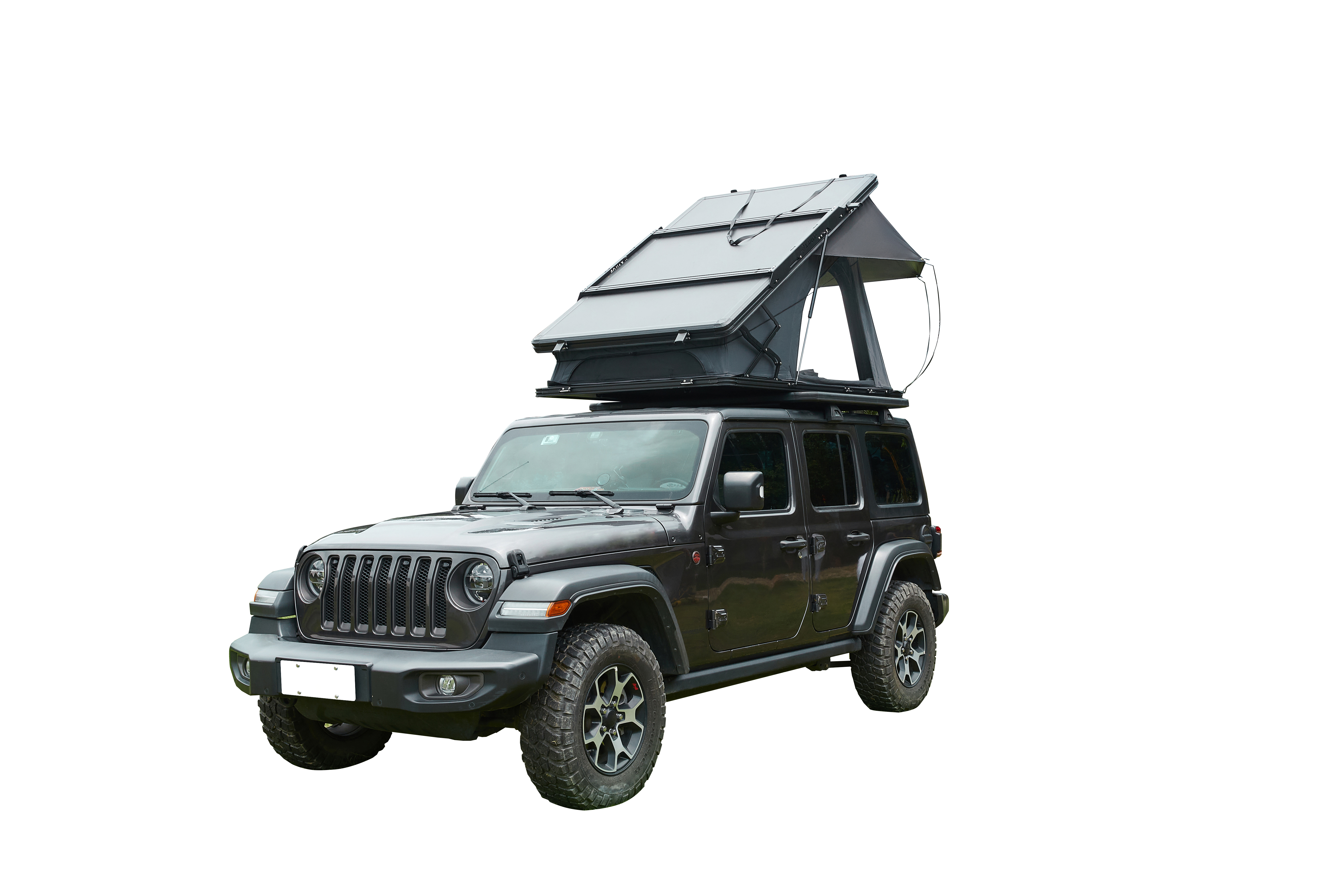 KAILOP KP19PRO Rear Opening Aluminum Hard Shell Roof Tent