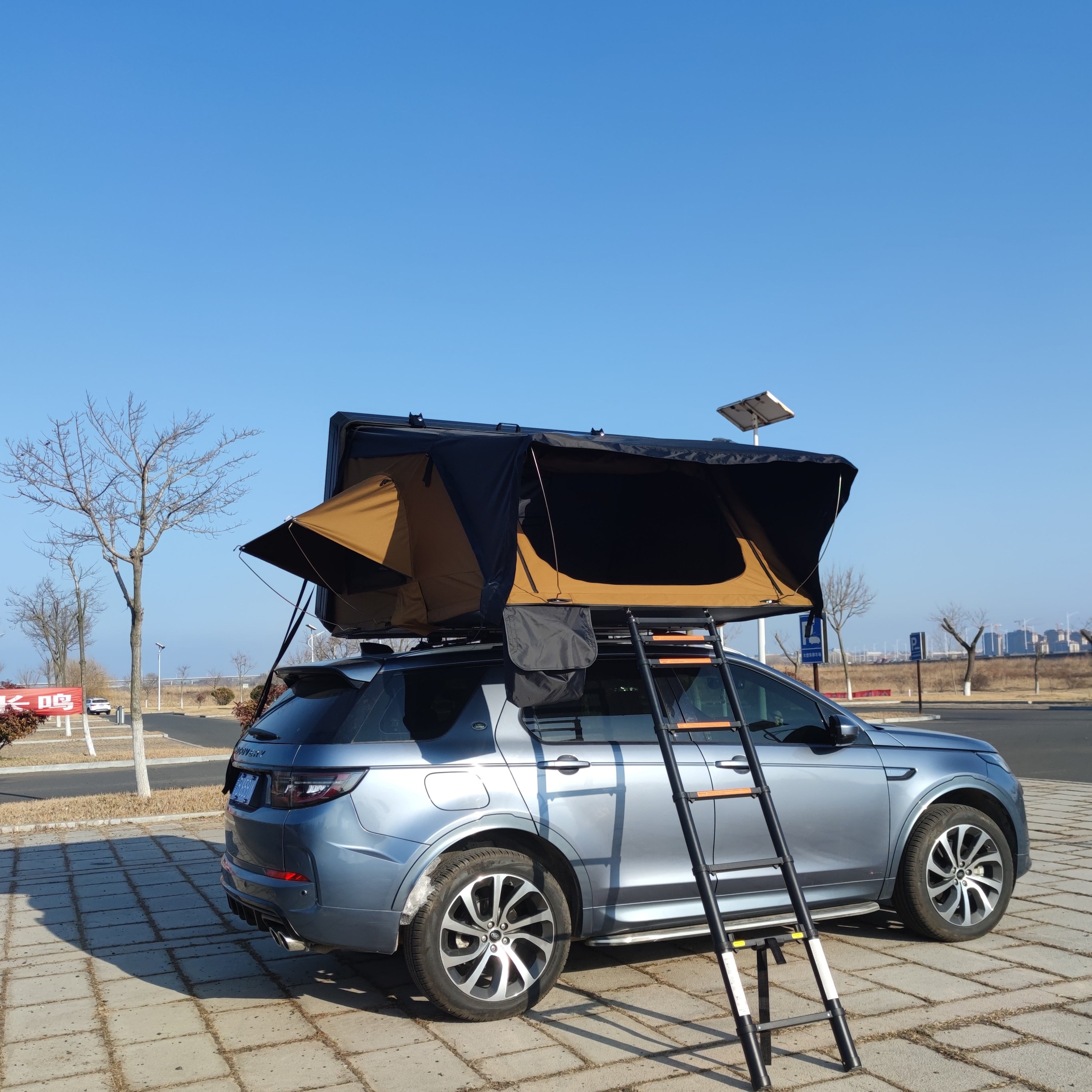 Hohes Hartschalen-Dachzelt aus Aluminium, Autodachzelt